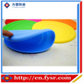 2015 new design coloful pet frisbee with logo printing